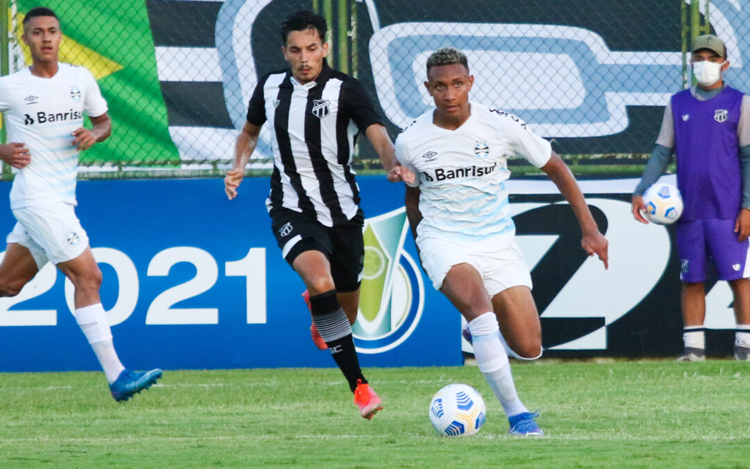 Grêmio tropeça contra o Ceará no jogo de ida da final dos Aspirantes