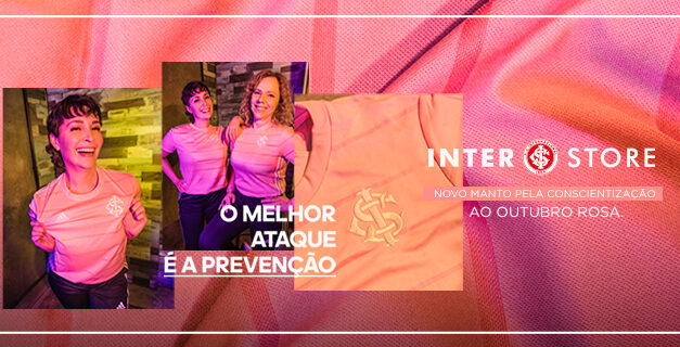 Inter lança a nova camisa inspirada no Outubro Rosa