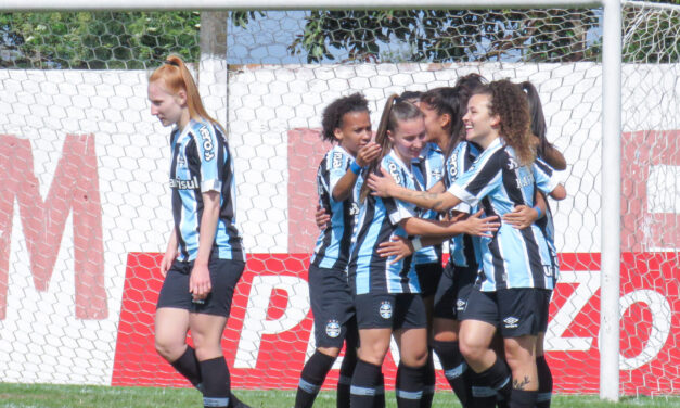 Gurias Gremistas goleiam o Guarany de Bagé por 17 a 0, pela 3ª rodada do Gauchão