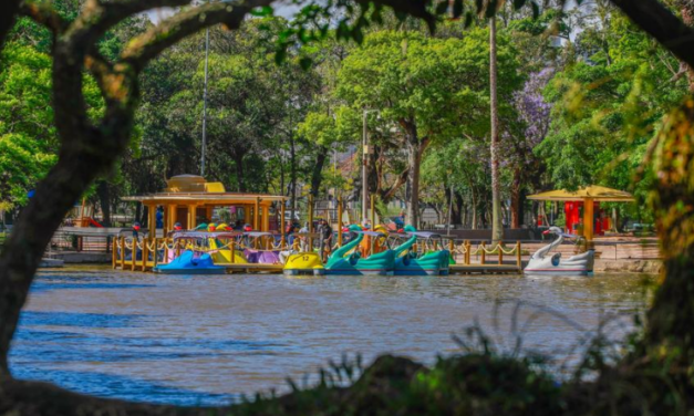 Parque da Redenção volta a oferecer pedalinhos à população