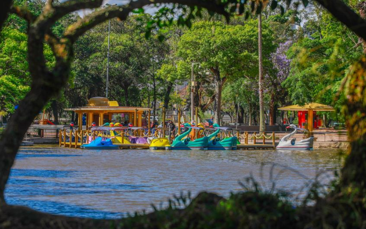 Parque da Redenção volta a oferecer pedalinhos à população