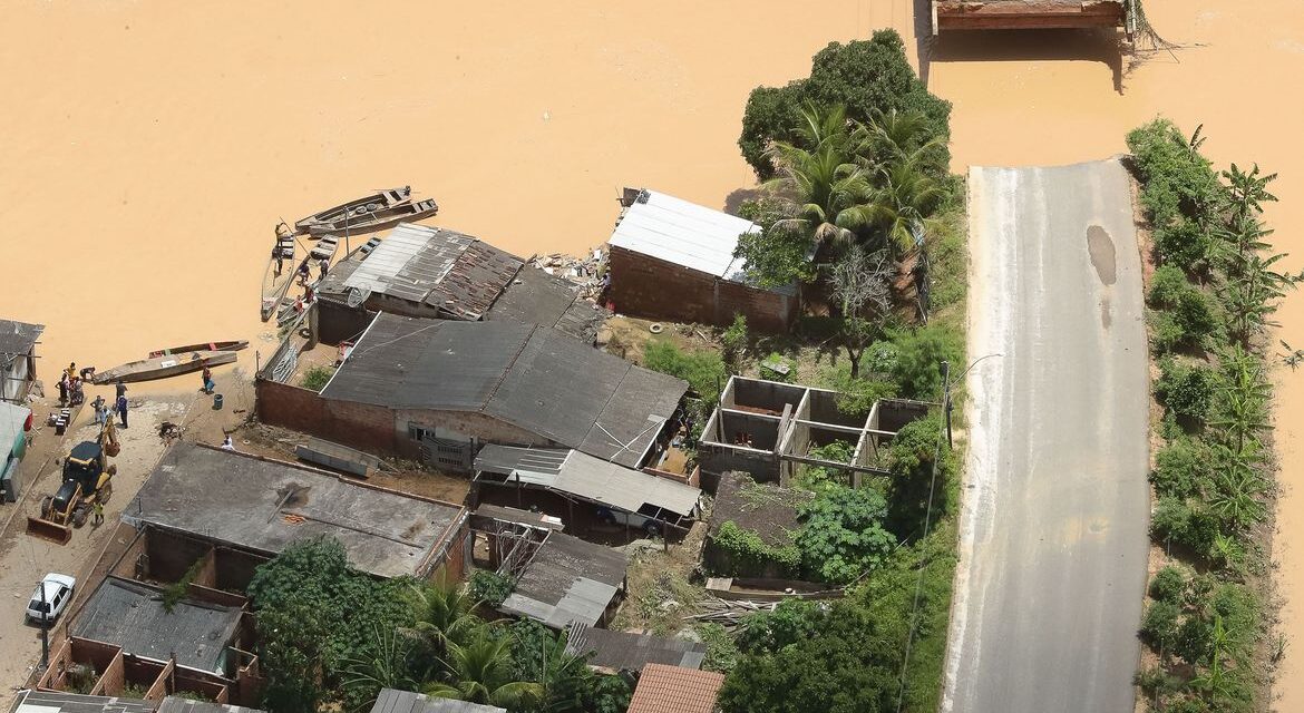 Chega a sete o número de mortos no sul Bahia por causa das chuvas