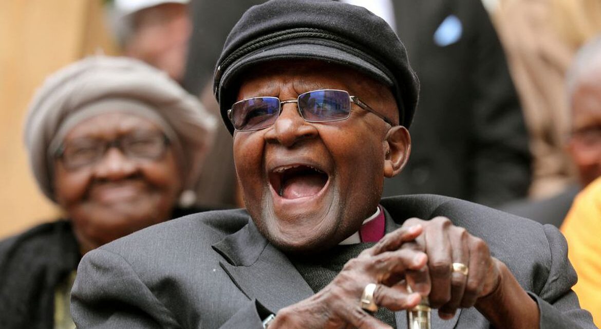 Nobel da Paz, ativista antiapartheid Desmond Tutu morre aos 90 anos