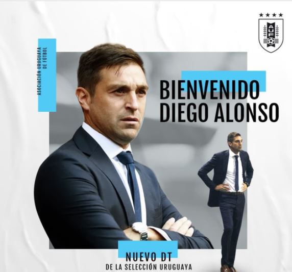 Nada de Aguirre: Diego Alonso é o novo técnico da Seleção Uruguaia
