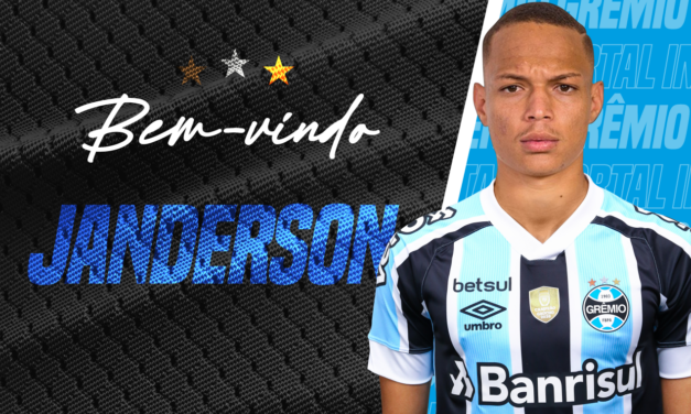 Grêmio anuncia o atacante Janderson como reforço para 2022