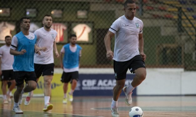 Seleção Brasileira de Futsal se despede de Gramado com treino aberto nesta terça-feira