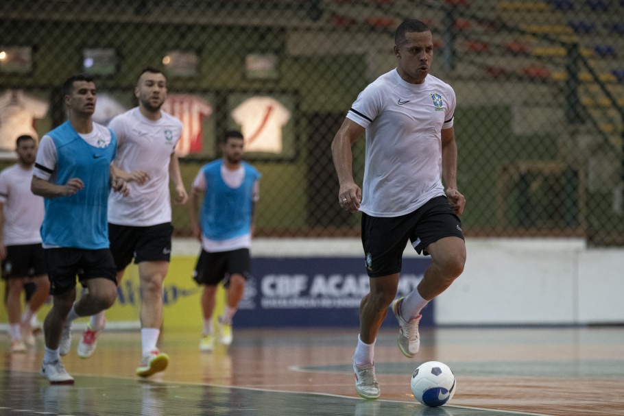 Seleção Brasileira de Futsal se despede de Gramado com treino aberto nesta terça-feira