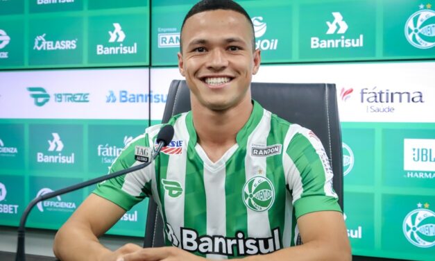 Apresentado no Juventude, Darlan fala sobre poucas chances no Grêmio: “tem coisas que não dá para entender”