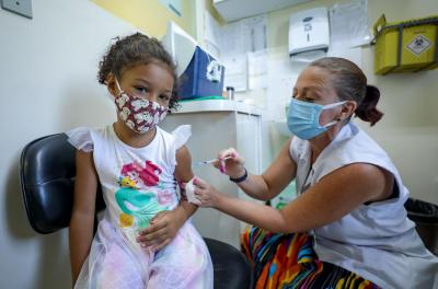 Covid-19: na Capital, crianças de 11 anos poderão ser vacinadas a partir desta segunda