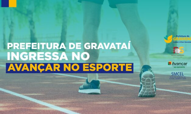 Prefeitura de Gravataí ingressa no Programa Estadual Avançar no Esporte