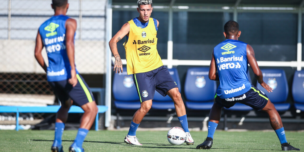 Grêmio faz primeiro treino aberto à imprensa nesta tarde
