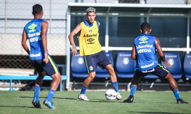 Grêmio faz primeiro treino aberto à imprensa nesta tarde