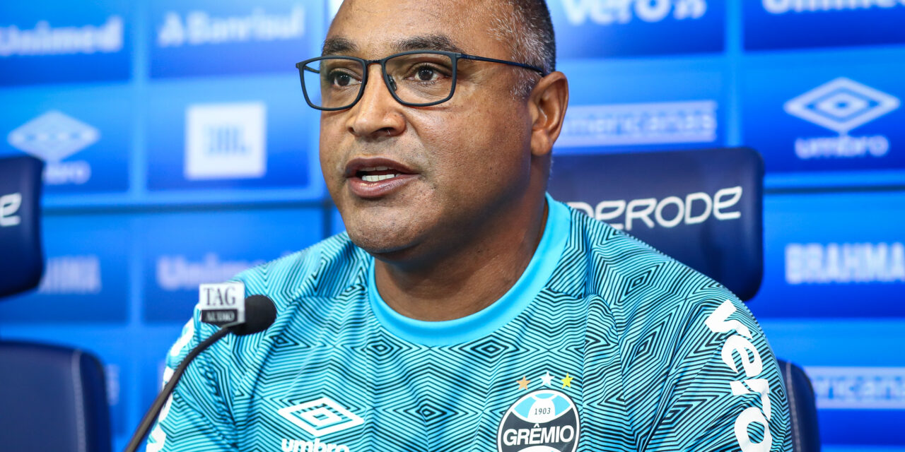 Grêmio apresenta Roger Machado: “desejei muito esse momento”