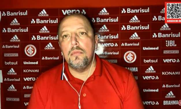 Presidente do Inter, Alessandro Barcellos se manifesta após derrota para o São José: “todos estamos preocupados”