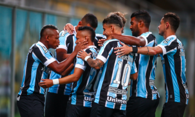 Com titulares, Grêmio vence Guarany e lidera o Gauchão