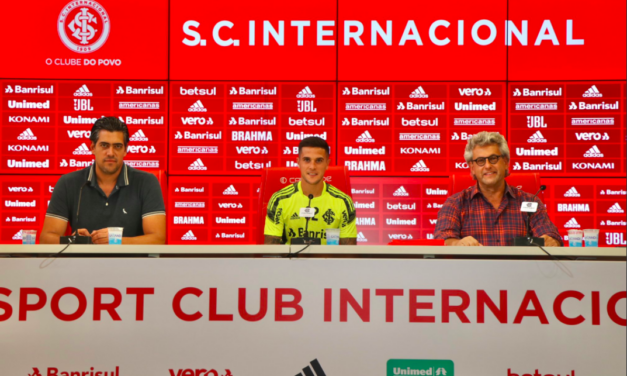 Bustos é oficialmente apresentado pelo Inter: “um clube muito grande”