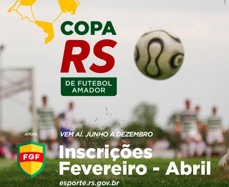 Secretaria de Esporte e Lazer realiza evento para lançamento da Copa RS de Futebol Amador 2022