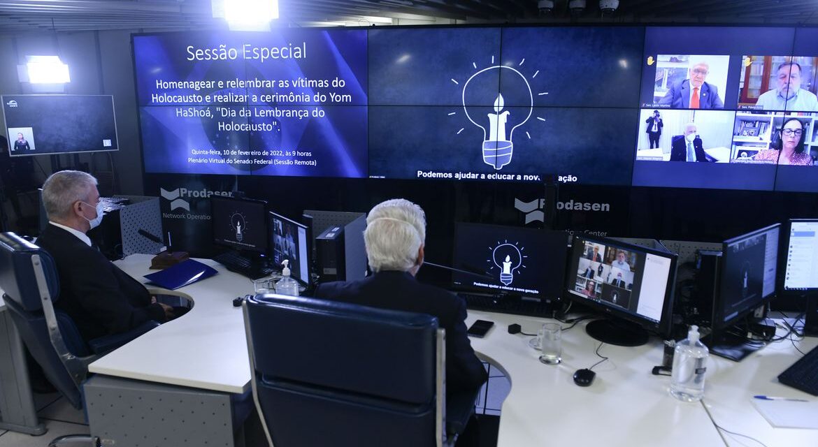 Senado faz sessão solene em homenagem às vítimas do Holocausto