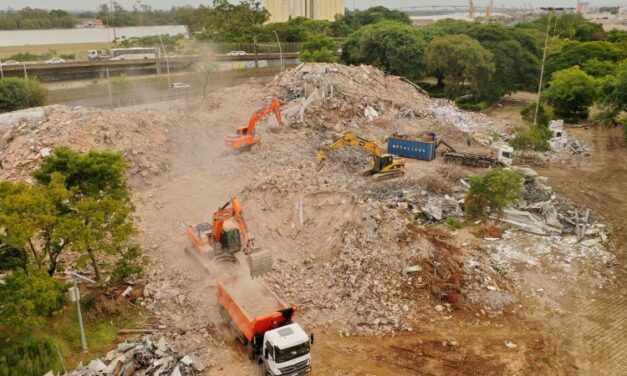 Limpeza de terreno da antiga sede da SSP entra em nova etapa