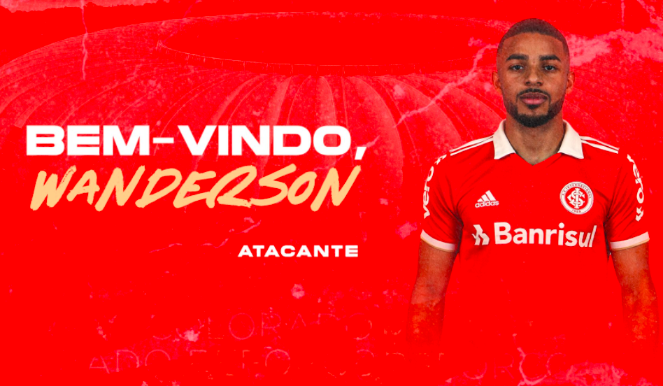 Reforço no ataque: Inter anuncia contratação de Wanderson