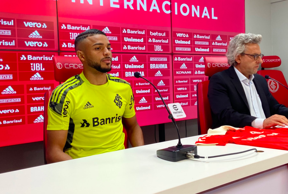 Wanderson é oficialmente apresentado: “eu espero fazer história com o Inter”