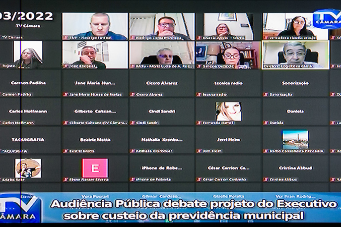 Projeto que altera custeio da previdência municipal é discutido na Câmara