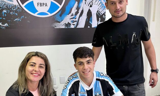 Grêmio assina contrato com Wambaster, revelação das categorias de base