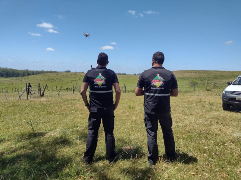 Programas Sentinela e Guaritas usam drones para fiscalização agropecuária na Fronteira