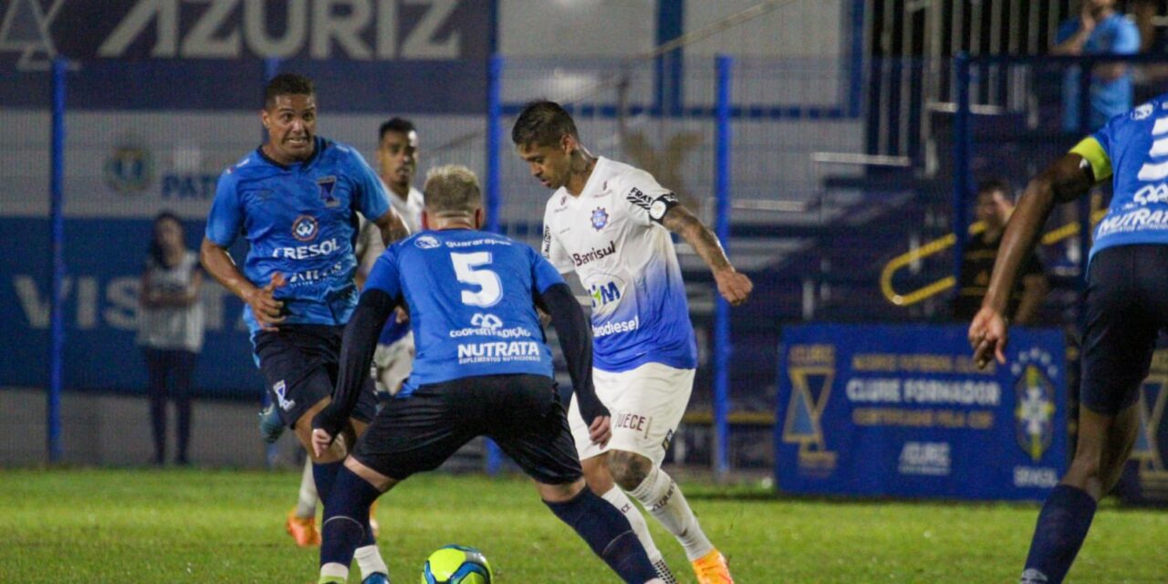 Caxias perde para o Azuriz por 1 a 0 pela Série D