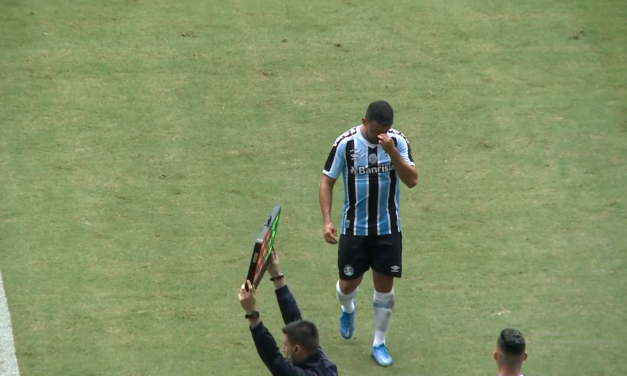 Edilson tem diagnosticada lesão de grau 1 na coxa e desfalca o Grêmio por 10 a 15 dias