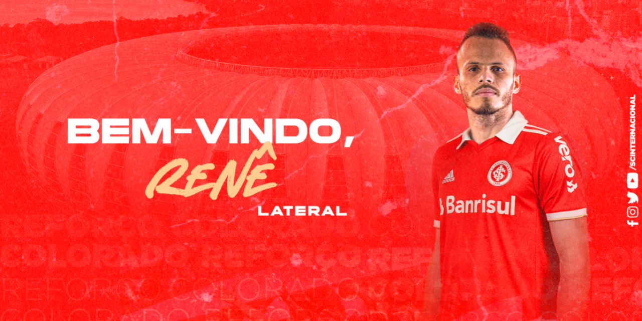 Inter anuncia contratação do lateral-esquerdo Renê