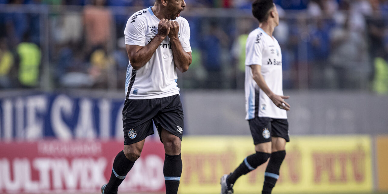 Com média de um gol por jogo, Grêmio tem baixa taxa de efetividade