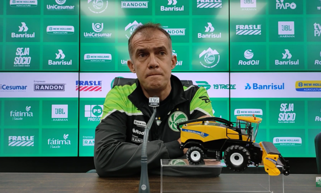 Eduardo Baptista projeta dificuldades contra o Inter: “o grande perigo está no Edenilson e no De Pena”