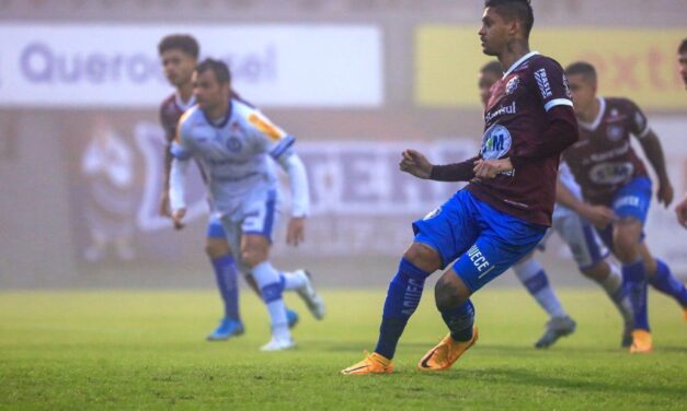 Artilheiro do Caxias no ano, Diogo Sodré celebra gol diante do Aimoré e projeta Série D: “esse ano tem que ser diferente”