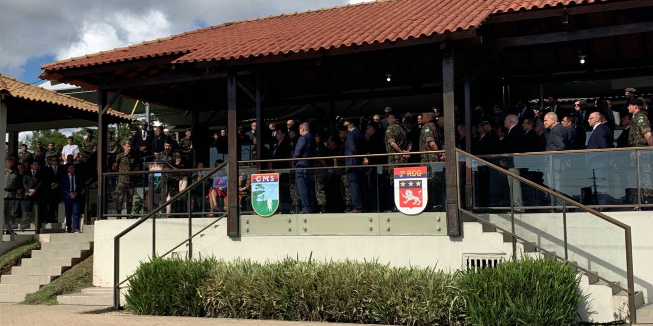 RDC TV realiza cobertura da troca de comando do CMS