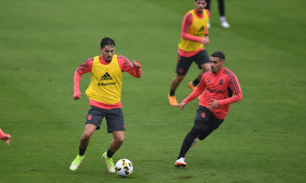 Treino desta terça marca a reapresentação do elenco colorado após empate contra o Juventude