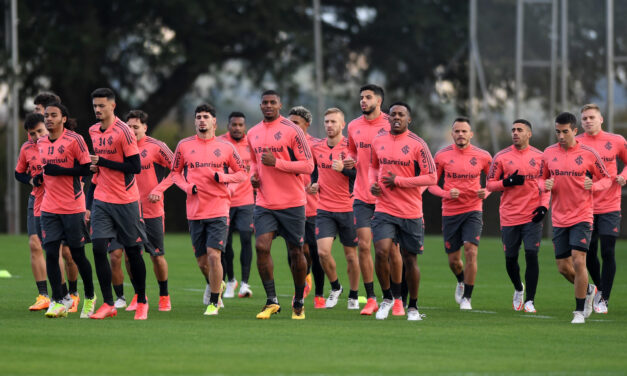 Inter fecha treino, e Mano faz mistério sobre substituto de Edenilson contra o Flamengo