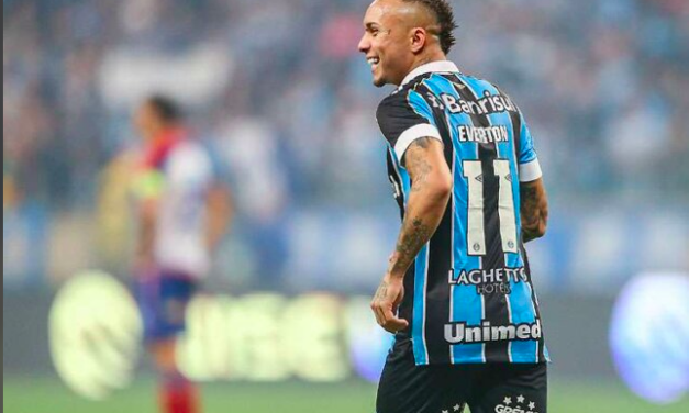 Grêmio receberá valor milionário pela venda de Éverton ao Flamengo
