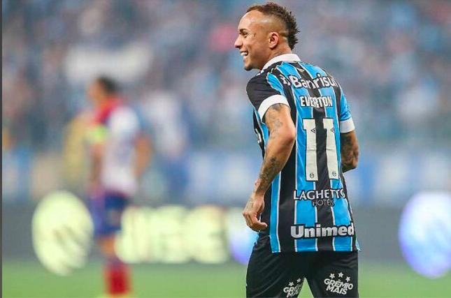 Grêmio receberá valor milionário pela venda de Éverton ao Flamengo