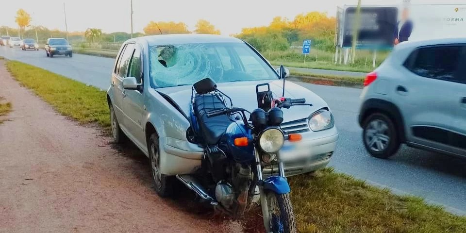 Motociclista morre em acidente de trânsito, em Rio Grande