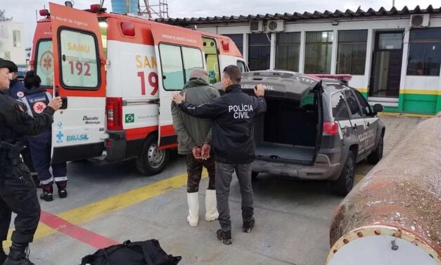 Ataque termina com pescador preso no Litoral Norte