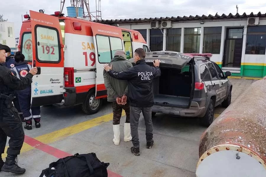 Ataque termina com pescador preso no Litoral Norte