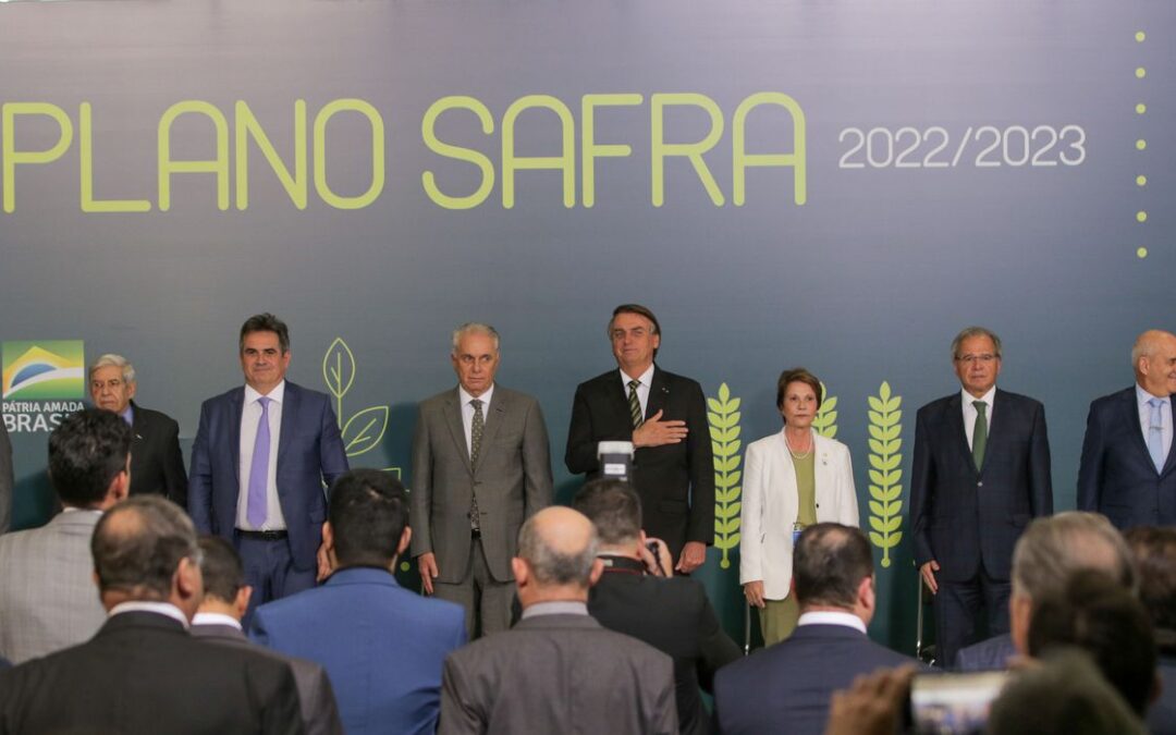 Governo federal lança plano Safra com investimento de R$340 bilhões para agropecuária