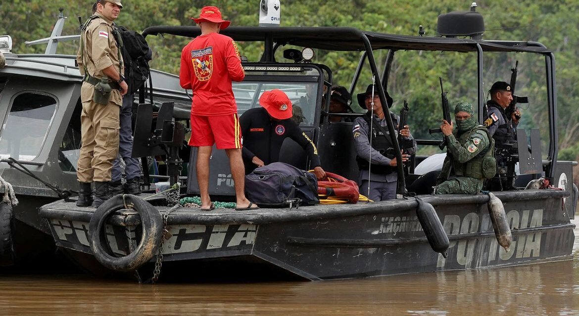PF encontra no Amazonas pertences pessoais de jornalista e indigenista