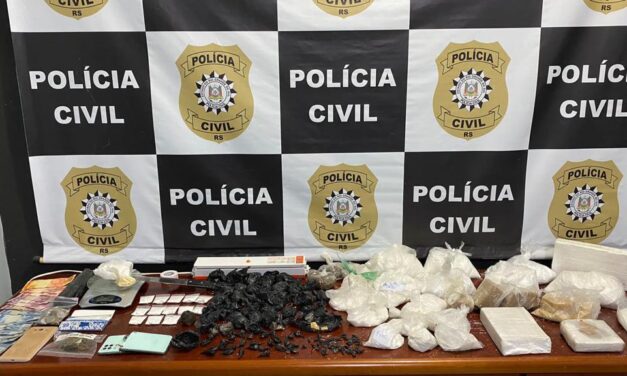 Ação da Polícia Civil acaba com um preso na Região Metropolitana de Porto Alegre