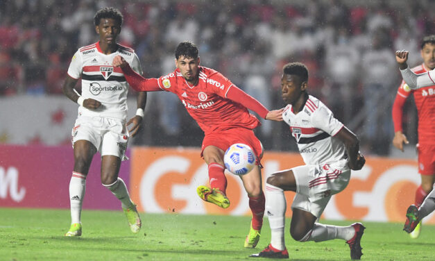 Internacional tem retrospecto recente negativo jogando contra o São Paulo