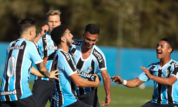 Grêmio bate o Paraná pelo Brasileirão de Aspirantes segue na liderança do Grupo A