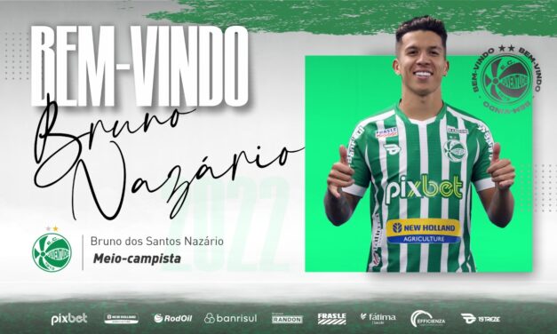 Juventude anuncia contratação do meia Bruno Nazário, ex-Vasco