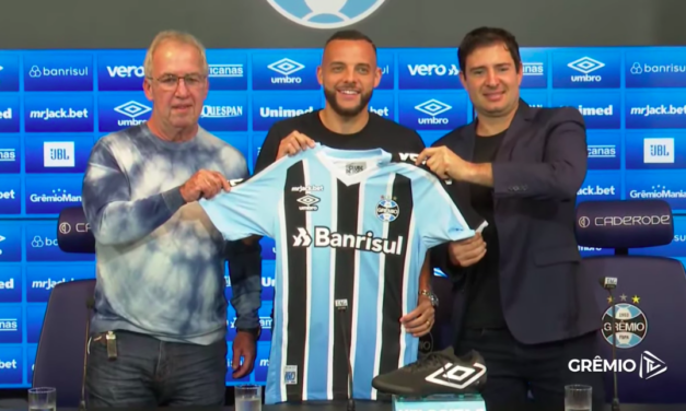 Apresentado oficialmente, Guilherme ressalta o sentimento pelo Grêmio: “eu escolhi estar aqui”