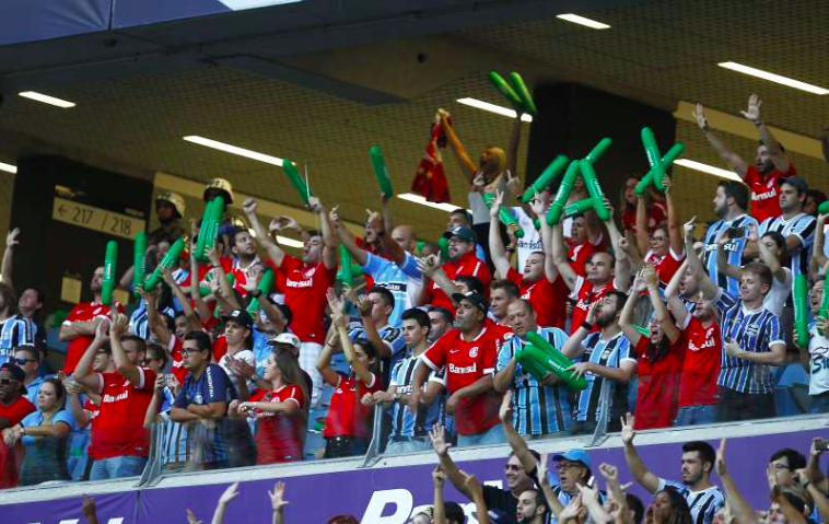 Pesquisa aponta dupla Gre-Nal dentro do top 10 de maiores torcidas; Tricolor tem torcedores mais fiéis